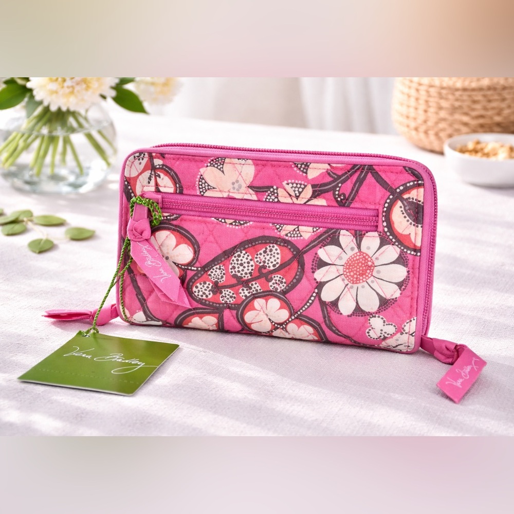 Vera Bradley 3pc Set in BLUSH PINK - Picture 8 of 10